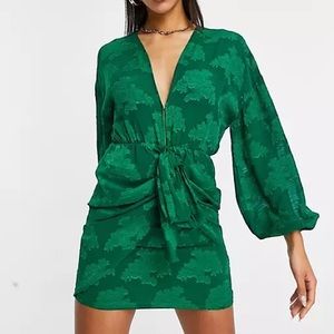 Green summer dress